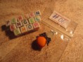 Perlenengel Orange
